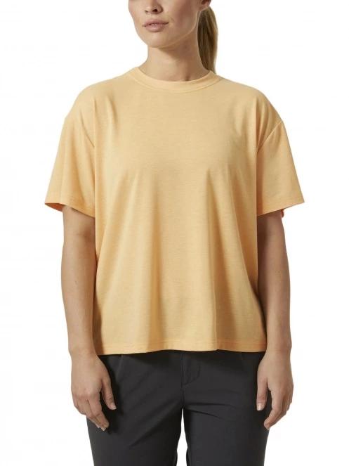 Helly Hansen W Siren T-Shirt női rövid ujjú póló sárga színben 2