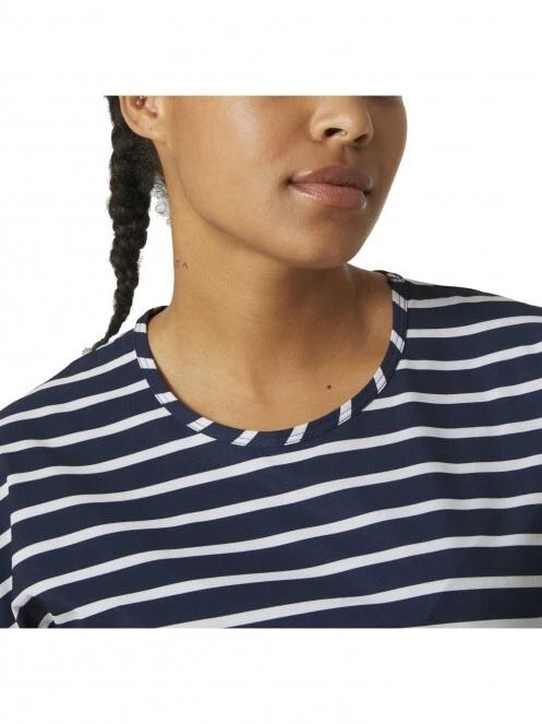 Helly Hansen W Thalia Summer Top női rövid ujjú póló sötétkék színben 4