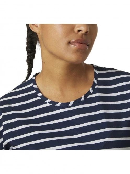 Helly Hansen W Thalia Summer Top női rövid ujjú póló sötétkék színben 4