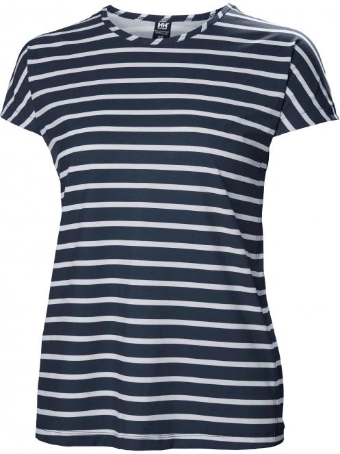 Helly Hansen W Thalia Summer Top női rövid ujjú póló sötétkék színben 6