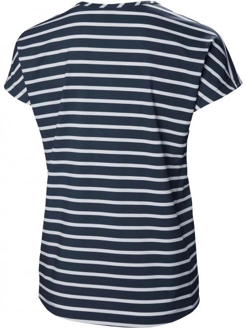Helly Hansen W Thalia Summer Top női rövid ujjú póló sötétkék színben 7