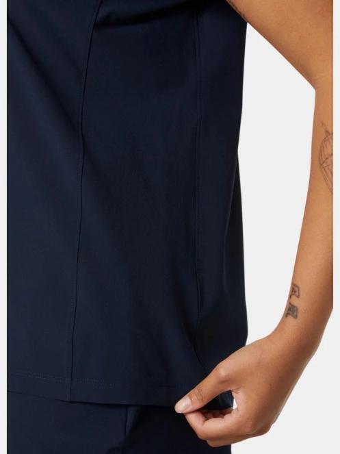 Helly Hansen W Thalia Summer Top női rövid ujjú póló sötétkék színben 4