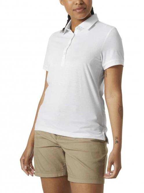 Helly Hansen W Siren Polo női galléros póló fehér színben 2