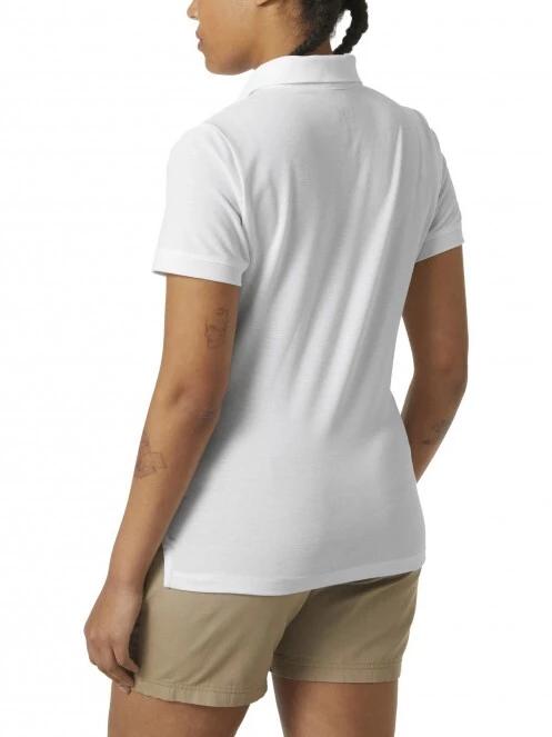 Helly Hansen W Siren Polo női galléros póló fehér színben 3