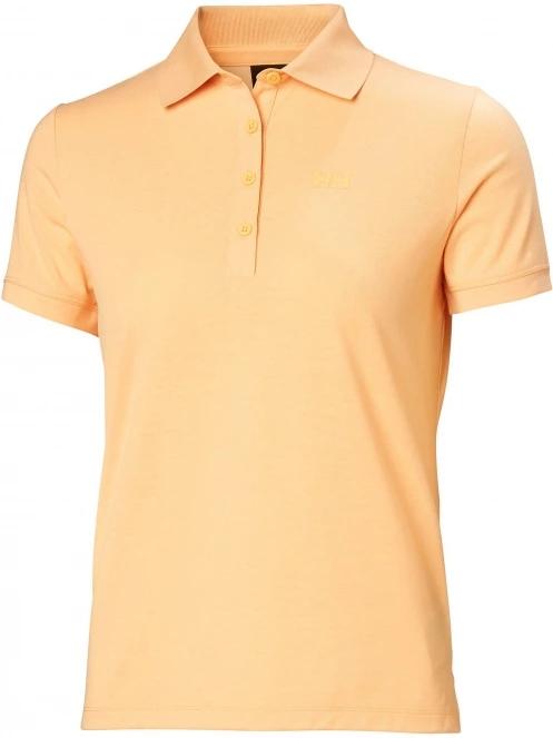 Helly Hansen W Siren Polo női galléros póló sárga színben 6