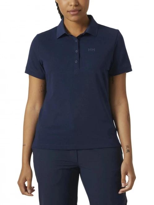 Helly Hansen W Siren Polo női galléros póló sötétkék színben 2