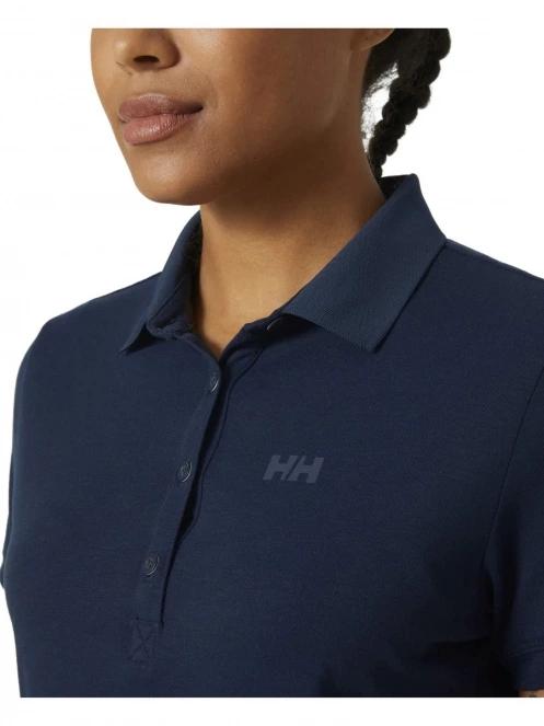 Helly Hansen W Siren Polo női galléros póló sötétkék színben 4