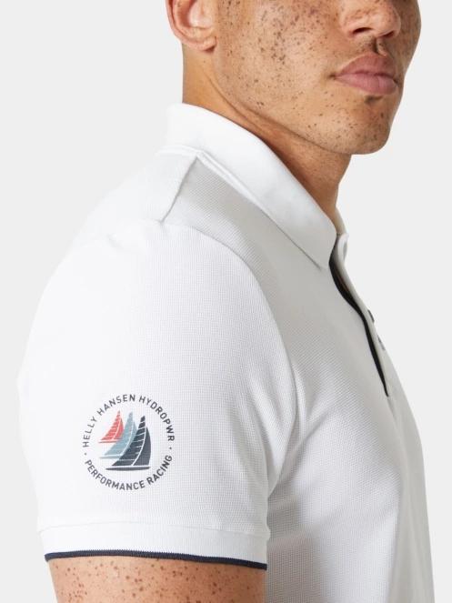Helly Hansen Ocean Polo 2.0 férfi galléros póló fehér színben 4