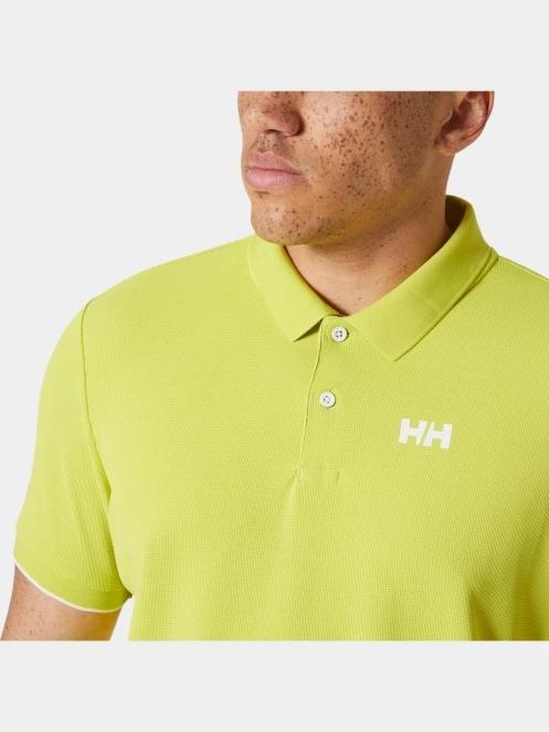Helly Hansen Ocean Polo 2.0 férfi galléros póló zöld színben 5