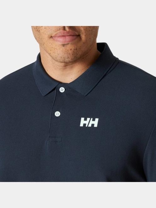 Helly Hansen Ocean Polo 2.0 férfi galléros póló sötétkék színben 5