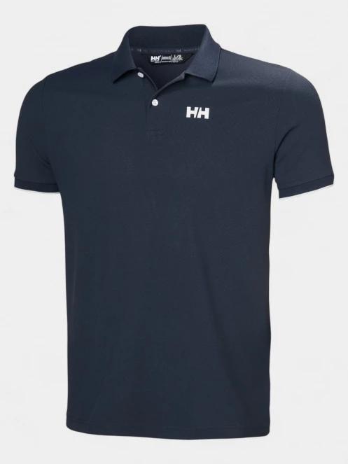 Helly Hansen Ocean Polo 2.0 férfi galléros póló sötétkék színben 6