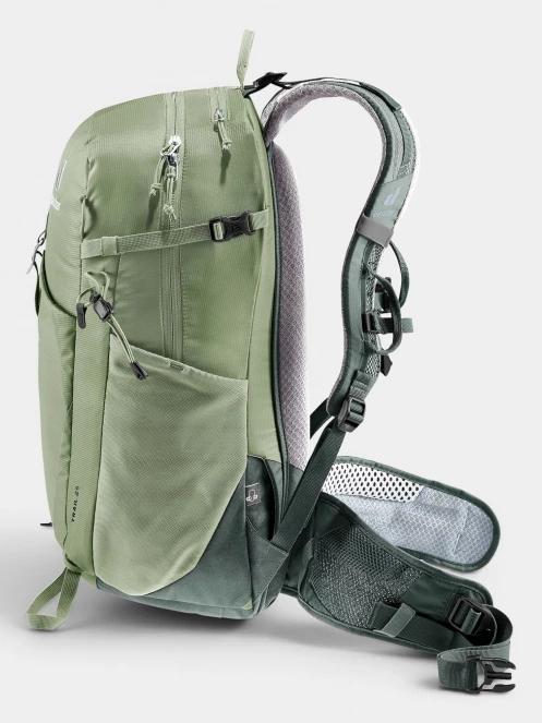 Deuter Trail 25 túrahátizsák zöld színben 6