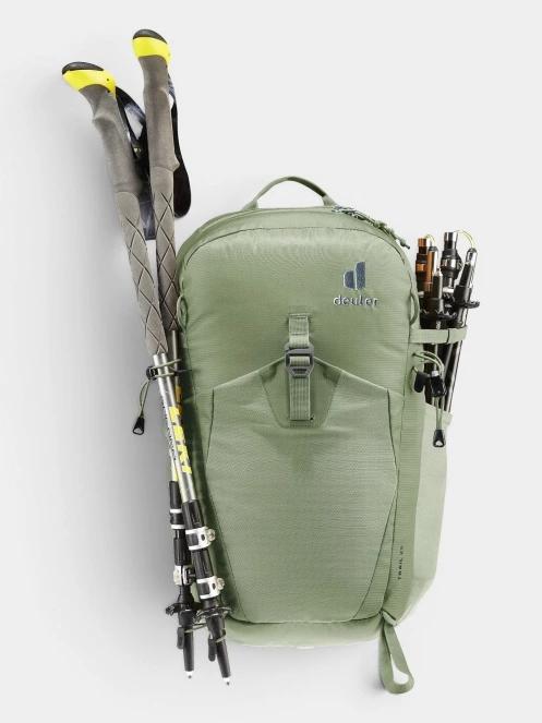 Deuter Trail 25 túrahátizsák zöld színben 8