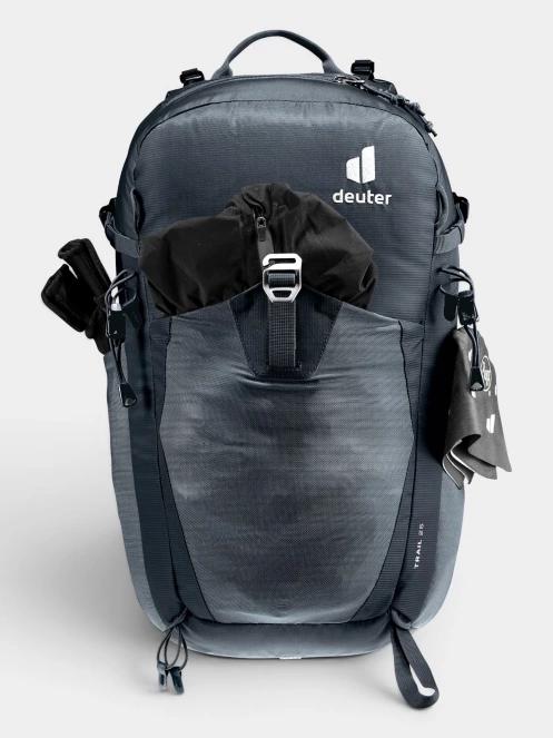 Deuter Trail 25 túrahátizsák fekete színben 9