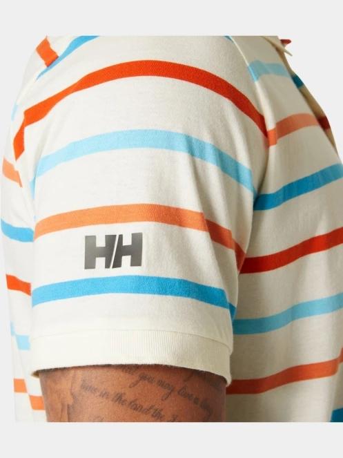 Helly Hansen Newport Polo 2.0 férfi galléros póló homok színben 4