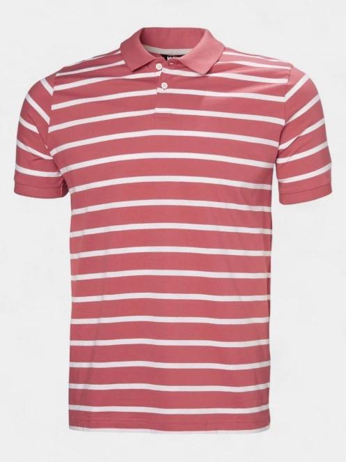Helly Hansen Newport Polo 2.0 férfi galléros póló piros színben 5