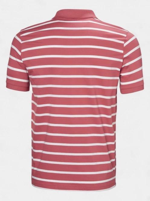 Helly Hansen Newport Polo 2.0 férfi galléros póló piros színben 6
