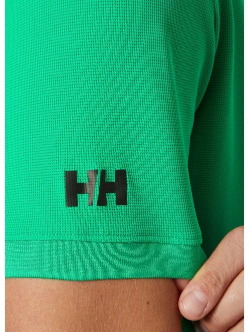 Helly Hansen Hp Race Polo férfi rövid ujjú sport póló zöld színben 5