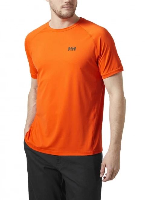 Helly Hansen Hp Ocean T-Shirt 2.0 férfi rövid ujjú sport póló narancssárga színben 2