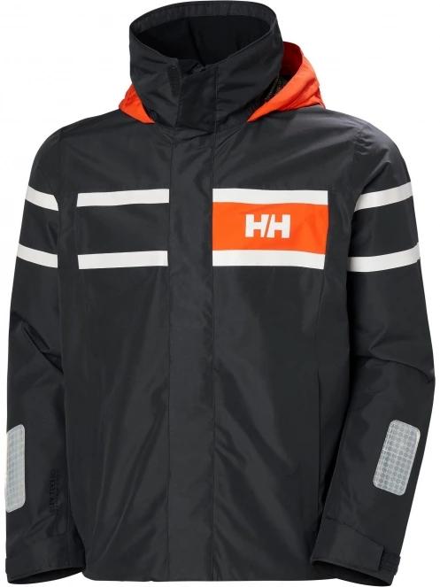 Helly Hansen Salt Inshore Jacket férfi vitorlás kabát fekete színben 8