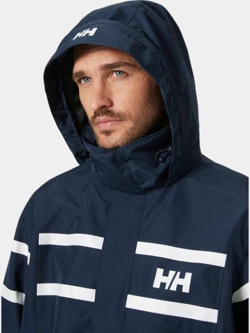 Helly Hansen Salt Inshore Jacket férfi vitorlás kabát sötétkék színben 5