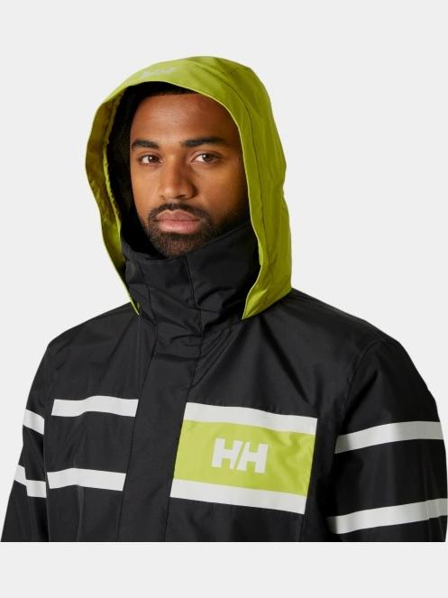 Helly Hansen Salt Inshore Jacket férfi vitorlás kabát fekete színben 7