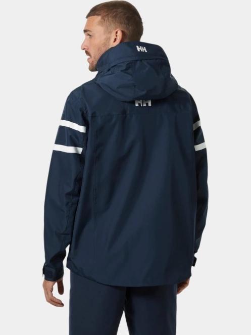 Helly Hansen Salt Inshore Jacket férfi vitorlás kabát sötétkék színben 3