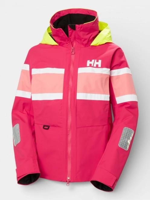 Helly Hansen W Salt Original Jacket női vitorlás kabát magenta színben 9