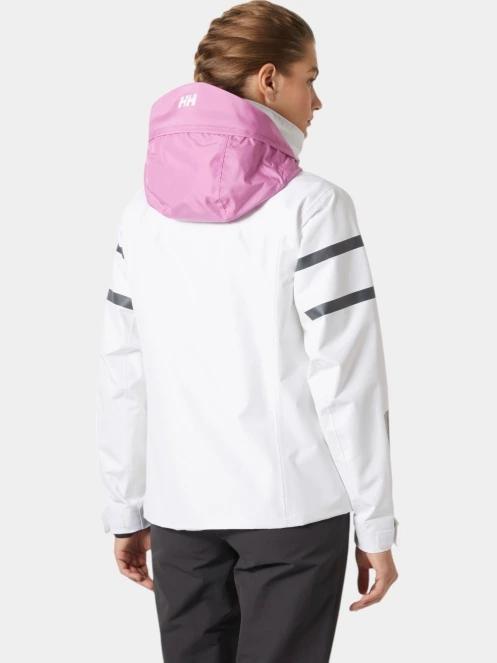 Helly Hansen W Salt Inshore Jacket női vitorlás kabát fehér színben 3