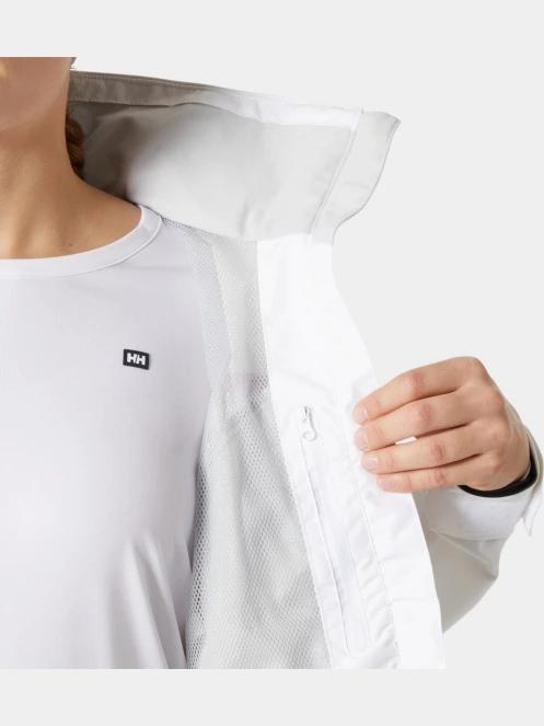 Helly Hansen W Salt Inshore Jacket női vitorlás kabát fehér színben 5
