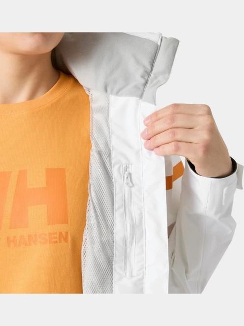 Helly Hansen W Salt Inshore Jacket női vitorlás kabát fehér színben 4
