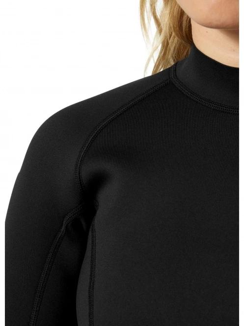 Helly Hansen W Waterwear Top női hosszú ujjú neoprén felső fekete színben 4