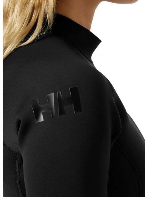 Helly Hansen W Waterwear Top női hosszú ujjú neoprén felső fekete színben 5