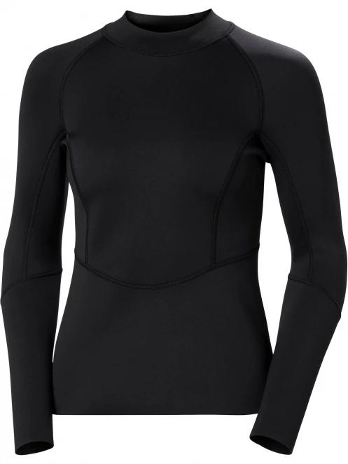 Helly Hansen W Waterwear Top női hosszú ujjú neoprén felső fekete színben 7