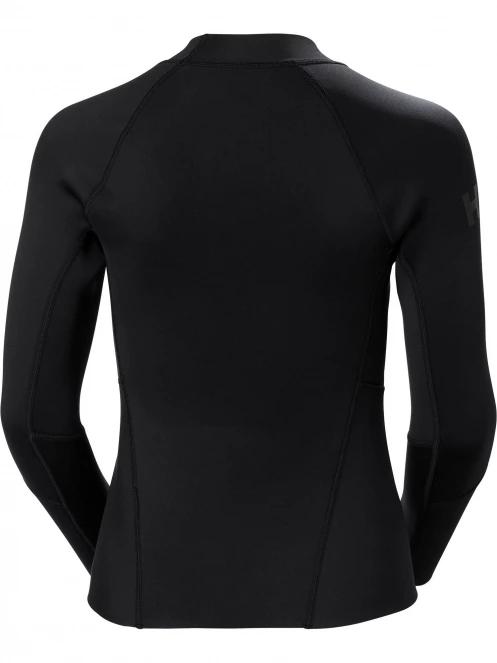 Helly Hansen W Waterwear Top női hosszú ujjú neoprén felső fekete színben 8