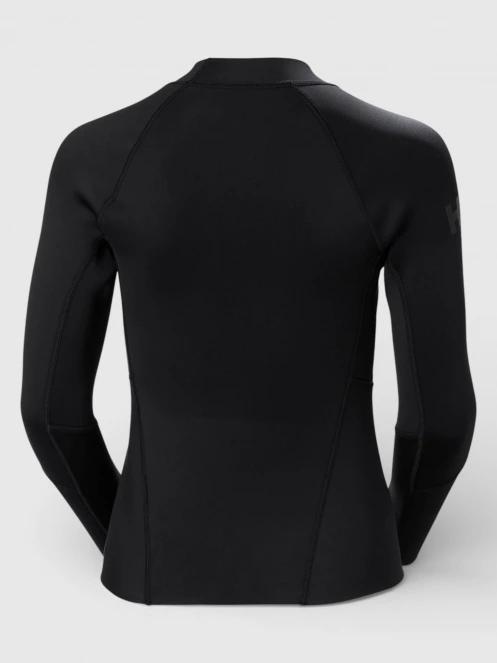Helly Hansen W Waterwear Top női hosszú ujjú neoprén felső fekete színben 8