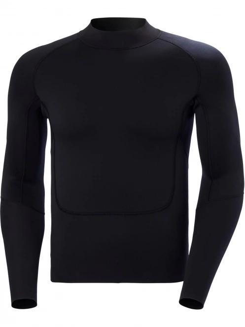 Helly Hansen Waterwear Top 2.0 férfi hosszú ujjú neoprén felső fekete színben 2