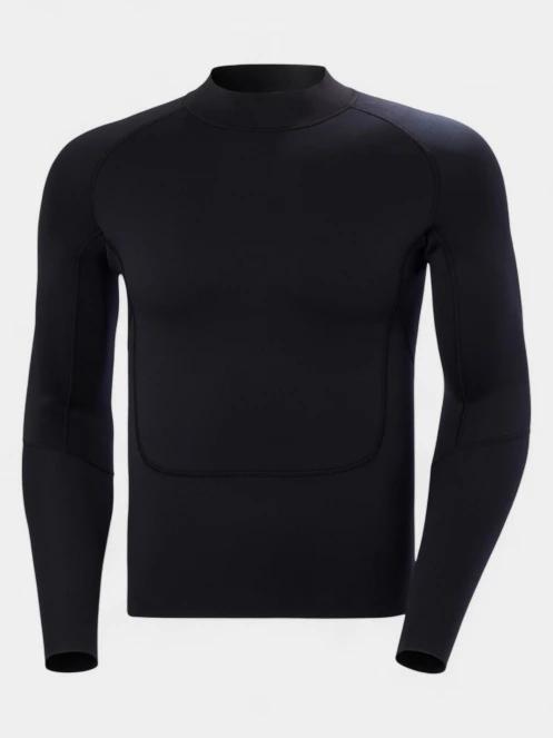 Helly Hansen Waterwear Top 2.0 férfi hosszú ujjú neoprén felső fekete színben 2