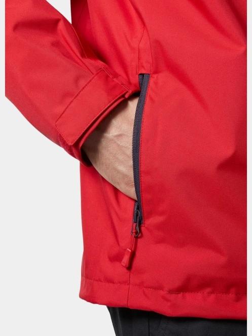 Helly Hansen Crew Hooded Midlayer Jacket 2 férfi vitorlás kabát piros színben 6