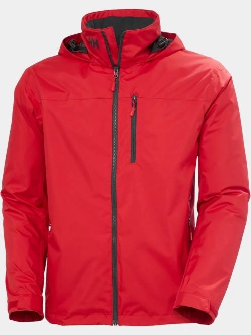 Helly Hansen Crew Hooded Midlayer Jacket 2 férfi vitorlás kabát piros színben 7