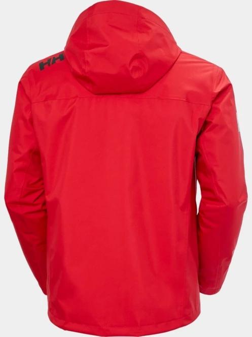 Helly Hansen Crew Hooded Midlayer Jacket 2 férfi vitorlás kabát piros színben 8
