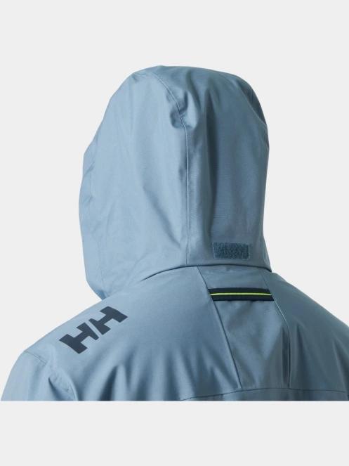 Helly Hansen Crew Hooded Jacket 2.0 férfi vitorlás kabát kék színben 5