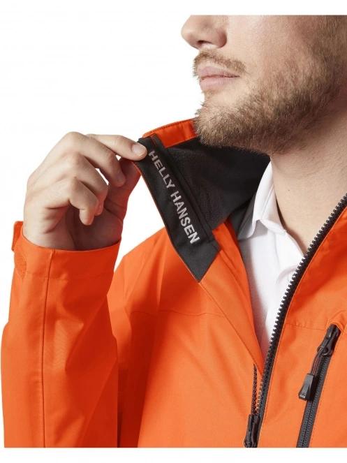 Helly Hansen Crew Jacket 2.0 férfi vitorlás kabát narancssárga színben 4
