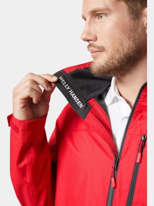 Helly Hansen Crew Jacket 2.0 férfi vitorlás kabát piros színben 4