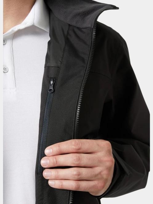 Helly Hansen Crew Jacket 2.0 férfi vitorlás kabát fekete színben 4