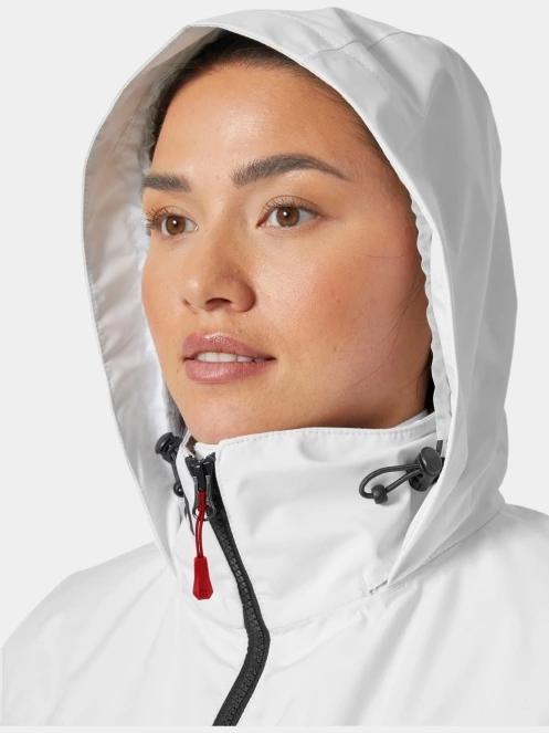 Helly Hansen W Crew Hooded Midl Jacket 2.0 női vitorlás kabát fehér színben 4