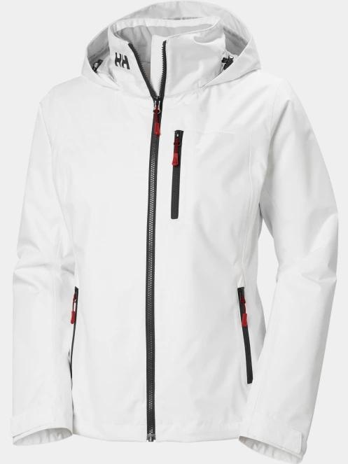 Helly Hansen W Crew Hooded Midl Jacket 2.0 női vitorlás kabát fehér színben 8