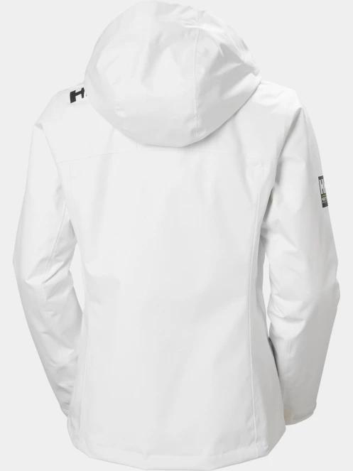 Helly Hansen W Crew Hooded Midl Jacket 2.0 női vitorlás kabát fehér színben 9