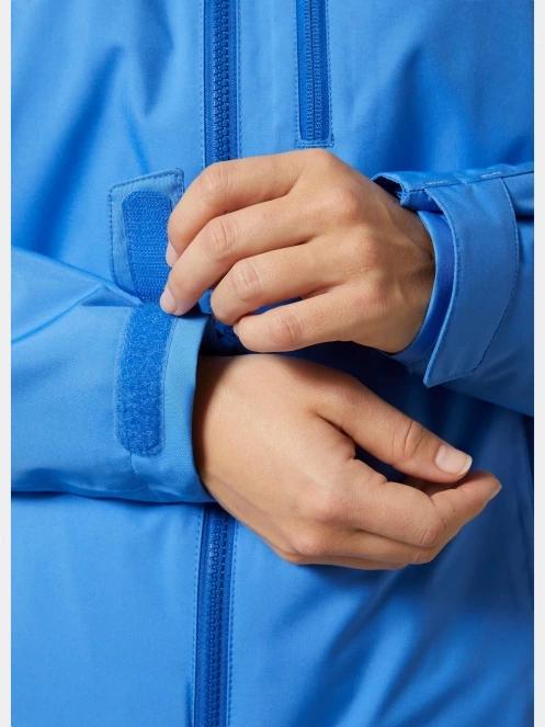 Helly Hansen W Crew Hooded Midl Jacket 2.0 női vitorlás kabát kék színben 6