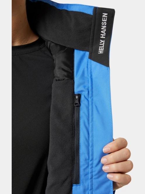 Helly Hansen W Crew Hooded Midl Jacket 2.0 női vitorlás kabát kék színben 7